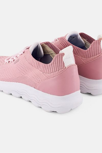 Geox Women Slip On Casual Sneaker, Pink