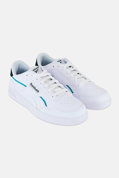 Reebok Men Lace Up Court Advance Vega Outdoor Shoes, White