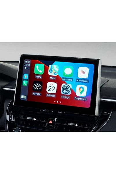 corcishop Toyota Corolla Cross 10.5 Inch Navigation Compatible Nano Screen Protector 2022 2023