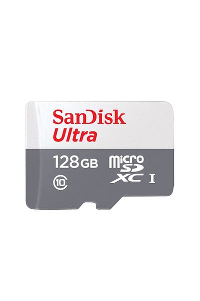 SanDisk بطاقة ذاكرة MicroSDXC فائقة السرعة بسعة 128 جيجابايت وسرعة 100 ميجابايت/ثانية