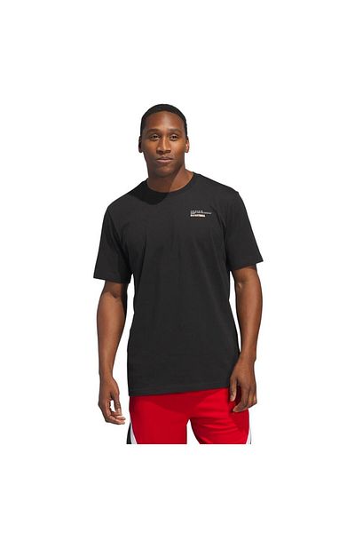 adidas Men's Black T-Shirt Sum Photo t Jı7121