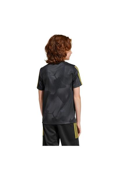 adidas Παιδικό μπλουζάκι Unisex Μαύρο T-shirt J HOT COF TEE JI6183