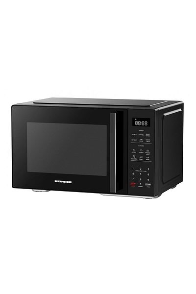 Heinner Heinner HMW-MD23AFBK microwave oven, AirFryer function, 23 l, Digital control, 900 W, Black