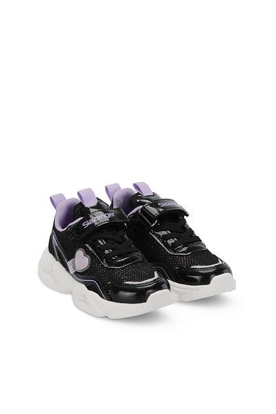 Slazenger Klarion Girl's Sneaker Shoes Black / Purple