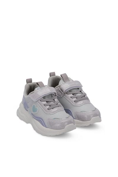 Slazenger Klarion Girl's Sneaker Shoes Gray / Purple