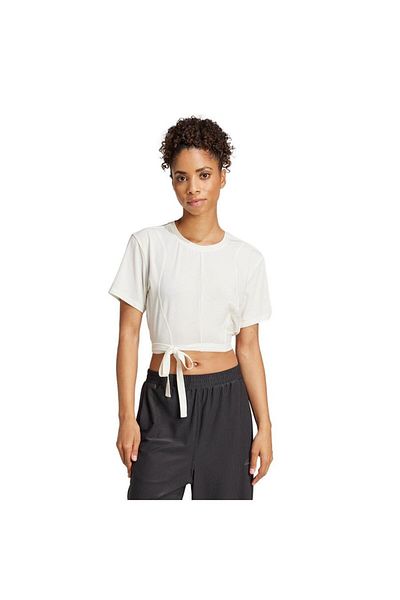 adidas Tricou alb de damă Yga Tee Jd4207