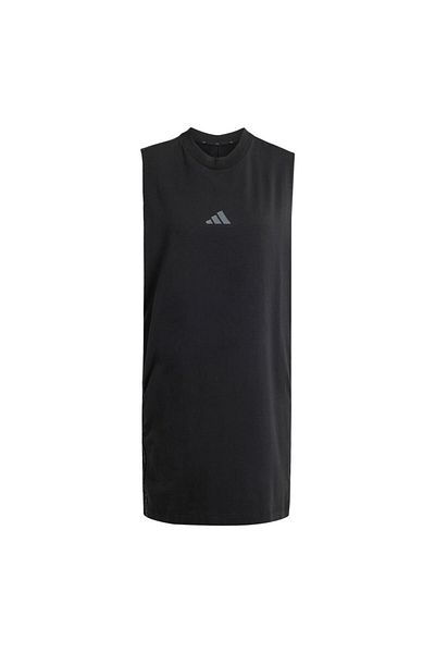 adidas Rochie neagră de damă W AOP 3S DRE JG6226