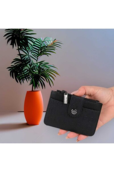 La'Graccia Hmx Polo Siyah Fermuarlı Orta Boy Kartlık