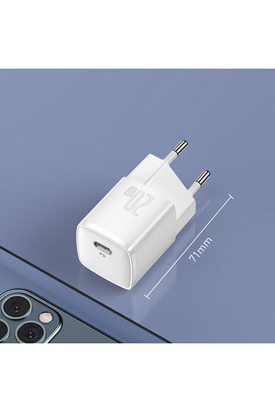 Baseus Usb Type C Charger 20w Portable Usb C Charger Support Type C Pd Fast Charging