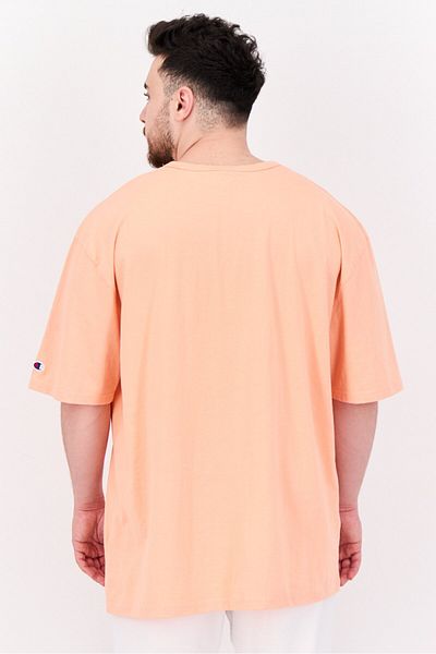 Champion Men Sportswear Fit Short Sleeve Outdoor T-shirt, Coral