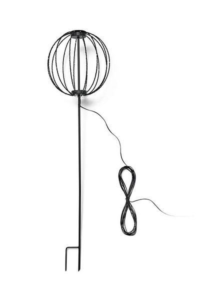Tchibo Led Garden Stakes Ball, Brown
