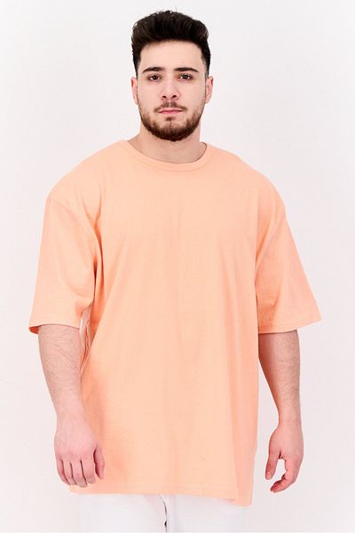 Champion Men Sportswear Fit Short Sleeve Outdoor T-shirt, Coral