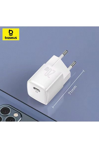 Baseus Usb Type C Charger 20w Portable Usb C Charger Support Type C Pd Fast Charging