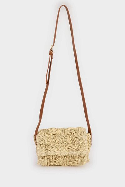 DeFacto Women's Straw Shoulder Bag E1514Axns