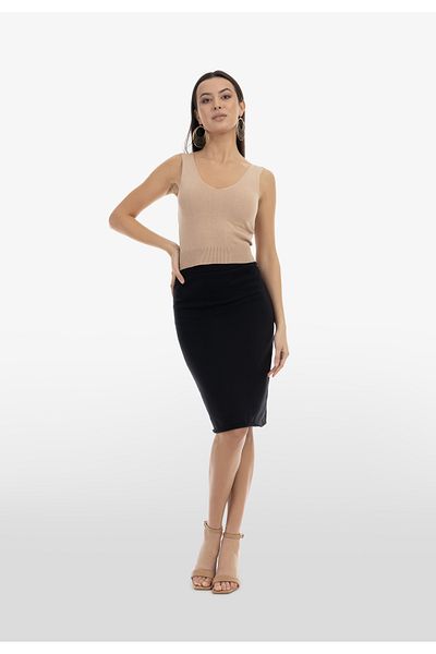 Faina Strick Tank Top