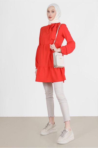 Alvina Tunic 42584 - With Tie Detail