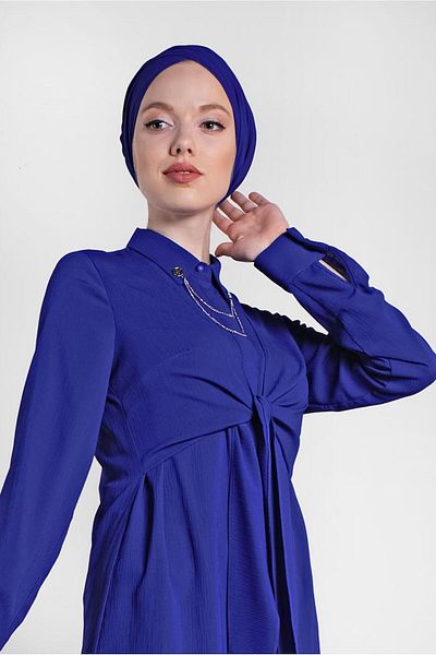 Alvina Front Tie Detail Tunic 4313