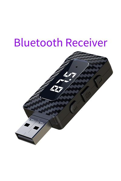 Choice W3 Car Wireless Bluetooth Receiver Play TF Card Music Built-in Mic Support Voice control For iPhone
