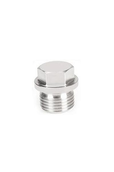 Choice silver M18x1.5 Universal Steel Plating Nickel O2 Lambda Oxygen Sensor Connector Hexagon Plug Bung Au