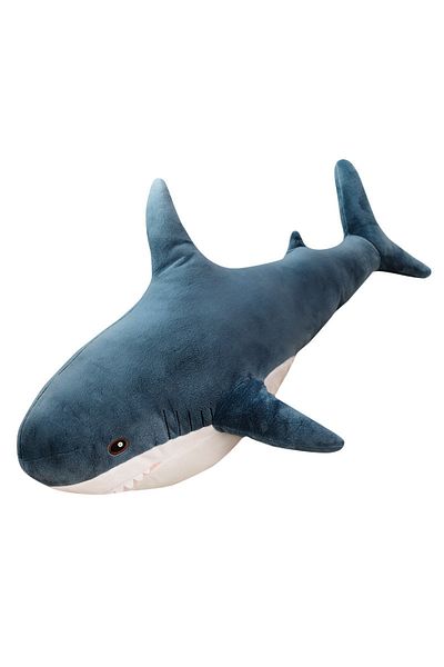 Choice 80CM shark 30/45/60/80/100cm Funny Joy Cute Shark Plush Toy Soft Stuffed Animal Reading Pillow for B