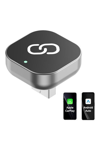 Choice 2 in 1 Wireless CarPlay Adapter Plug & Plug Auto Connect No Delay Converts Wired to Wireless Comp...