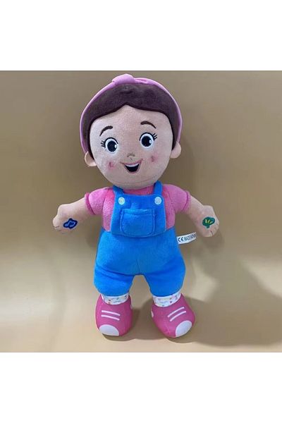 Choice With Music Ms Rachel Speak&Sing Plush Doll Cute Interactive Toy Soft Stuffed Music Toy Cartoon Style