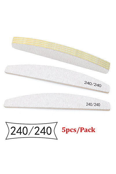 Choice مبرد أظافر CSX-Grit240، 5/25 قطعة، مزيج الألوان، ورق صنفرة احترافي بحب...