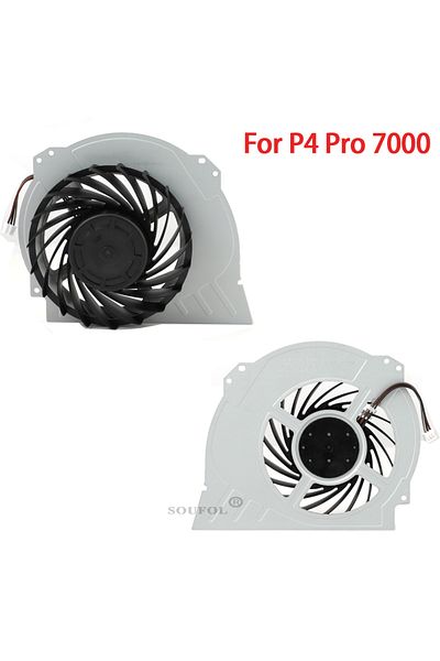 Choice P4 Pro 7000 New Inner Cooling Fan for PS4 Game Console Cooler 1000/1200/2000/7000 Series Replacement