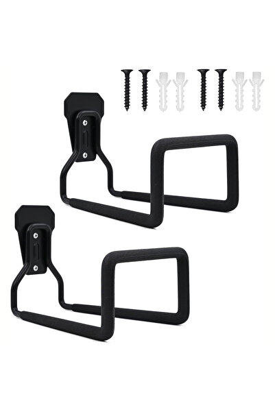 Choice قطعتان - أسود، قطعة واحدة ونصف، حامل خرطوم الحديقة - حامل خرطوم مثبت ع...