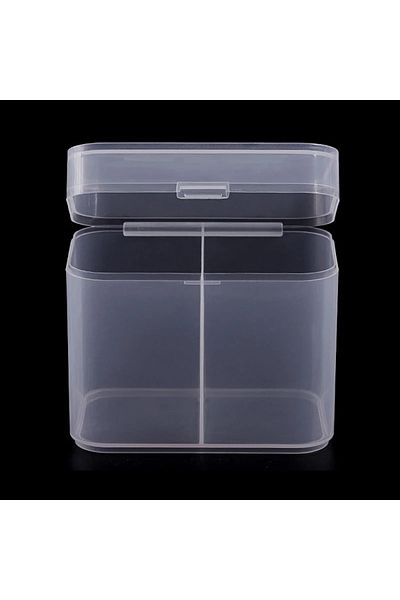 FUMOSIK 17 28/56Girds Nail Art Tools Storage Box Compartment Organizers Transparent Plastic Storage Case Bea