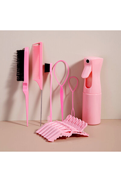 Choice مجموعة مكونة من 12 قطعة - وردية اللون، مجموعة تصفيف الشعر مكونة من 12 ...