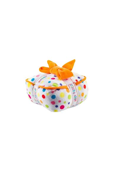 Choice Gift cake Dog Birthday Cake Toy Soft Plush Squeaky with Colourful Candles Durable Funny Stuffed Chew
