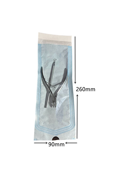 Choice 90 × 260 سم 200 قطعة 200 قطعة حقيبة تعقيم مانيكير أداة فن الأظافر نظيف...