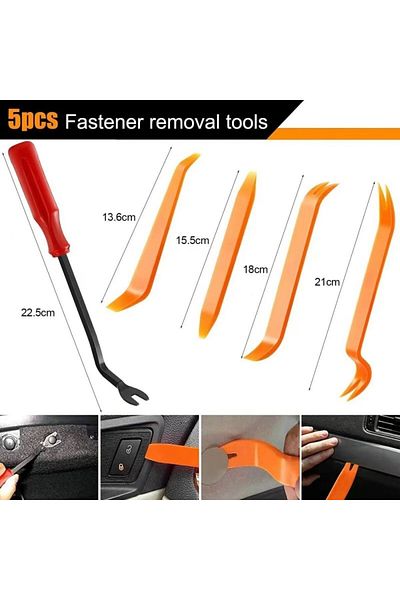 Choice As See Auto Door Clip Panel Trim Removal Tools Kits Navigation Blades Disassembly Plastic Car Interi