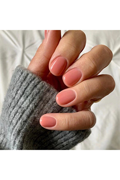 Choice PDJ2847 24 قطعة/مجموعة أظافر صناعية قصيرة برأس دائري بلون واحد من الأك...