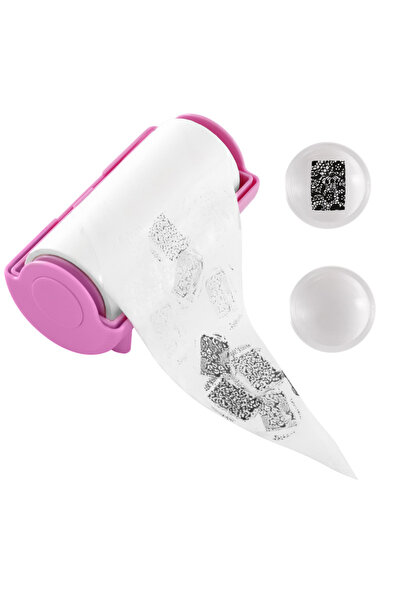 Choice 60 قطعة/لفة من ختم طلاء الأظافر الوردي لإزالة الملصقات والإكسسوارات وت...