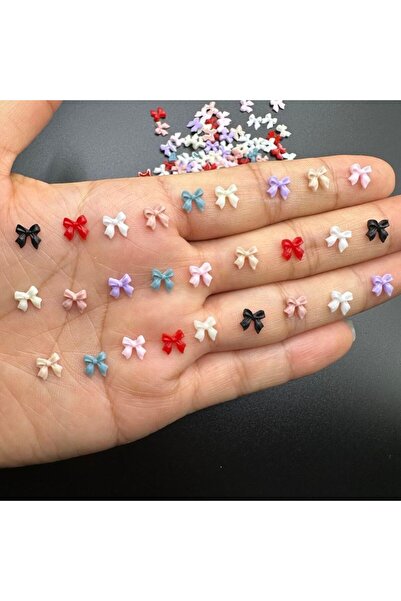 Choice 50 قطعة من شرائط الراتنج الصغيرة اللامعة لتزيين الأظافر، 50 قطعة من شر...