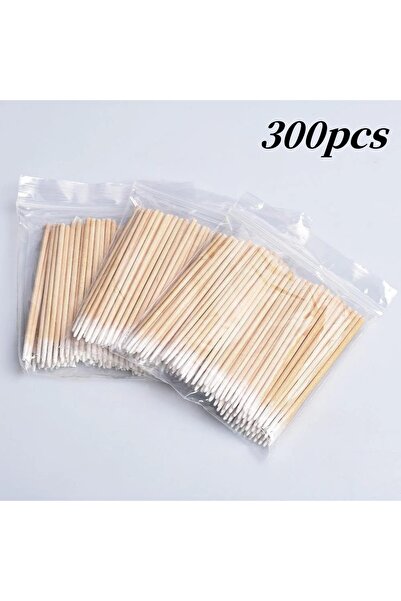 Choice 300DT 100/300/500 أظافر بأطراف خشبية وعصي قطنية للاستخدام مرة واحدة لت...