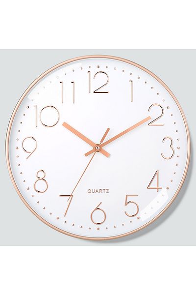 Choice G1233A 8 Inch Mute Wall Clock Simple Digital Wall Clock Home Decorations Cubic Digital Clock Quartz
