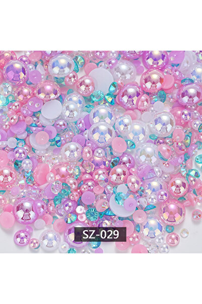 Choice مجموعة SZ-029 من خرزات لؤلؤ حورية البحر 30 جرامًا بأحجام مختلفة من رات...