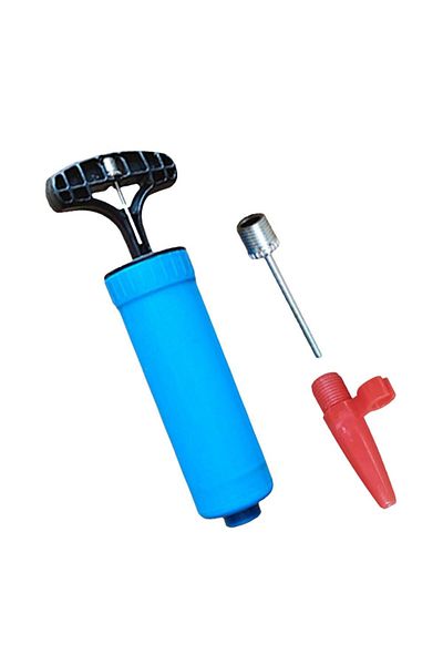 Choice Other Blue Ball Pump Set Flexible Hose Volleyball Football Basketball With Needle Sports Ball Hand A