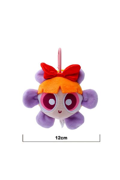 Choice 12cm Flower Blossom 12cm Original Flower Design Powerpuff Girls Plush Keychain Pendant Car Keychain