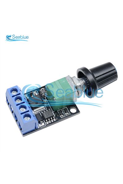 Aideepen 5Pcs 10A 5/9/12V DC Motor Speed Control PWM Potentiometer Governor Speed Regulation Board LED Dim...