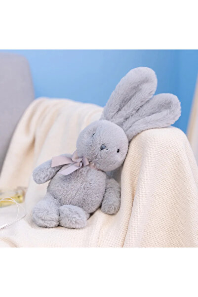 Choice وسائد كاواي رمادية 25 سم، ألعاب قطيفة على شكل أرنب، دمية عناق على شكل ...