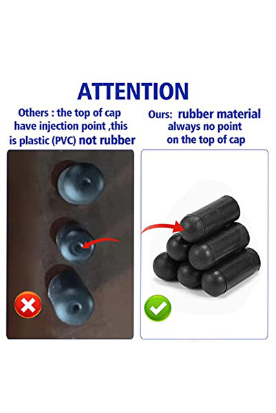 Choice1 105 PCS Rubber Vacuum Cap Plug Kit Assorted Vacuum Plugs Hose End Cap Modern High Quality Rubber ...