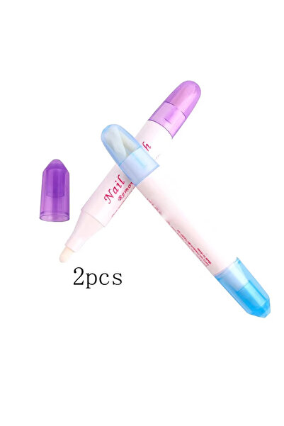 Choice قطعتان من مزيل طلاء الأظافر بألوان عشوائية، مزيل طلاء الأظافر حول الأظافر