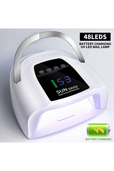 Choice4 مجفف أظافر لاسلكي احترافي، مصباح أظافر LED بالأشعة فوق البنفسجية قابل...