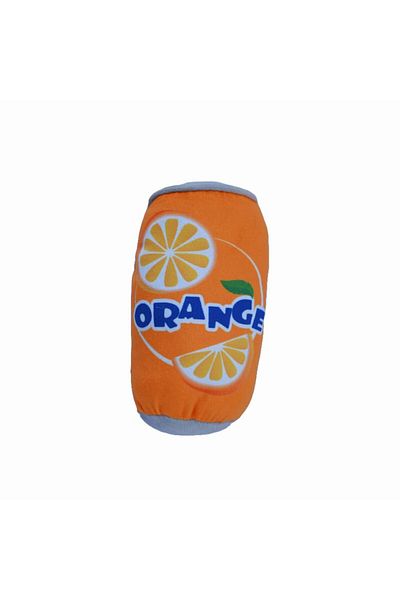 Choice Orange MIRINDA Sounding Spot Plush Artificial BB Barking Sound Toy Can Pet Sounding Toy Dog Toy Smal