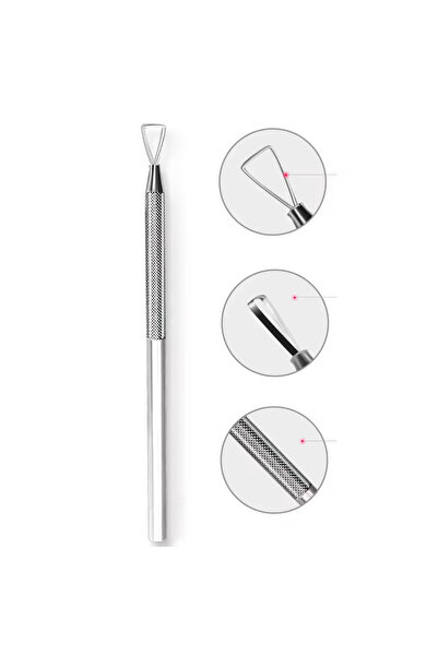 Choice قطعة واحدة من مقشرة الأظافر المصنوعة من الفولاذ المقاوم للصدأ على شكل ...