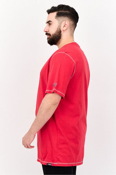 ARENA Men Sportswear Fit Short Sleeves Outdoor T-shirt, Red